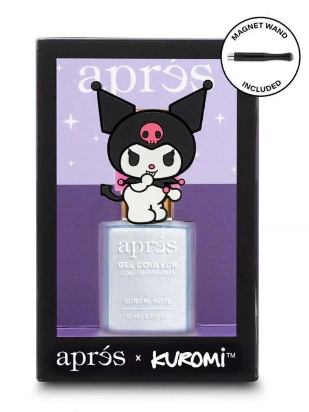Apres x Kuromi Gel Nail Polish
